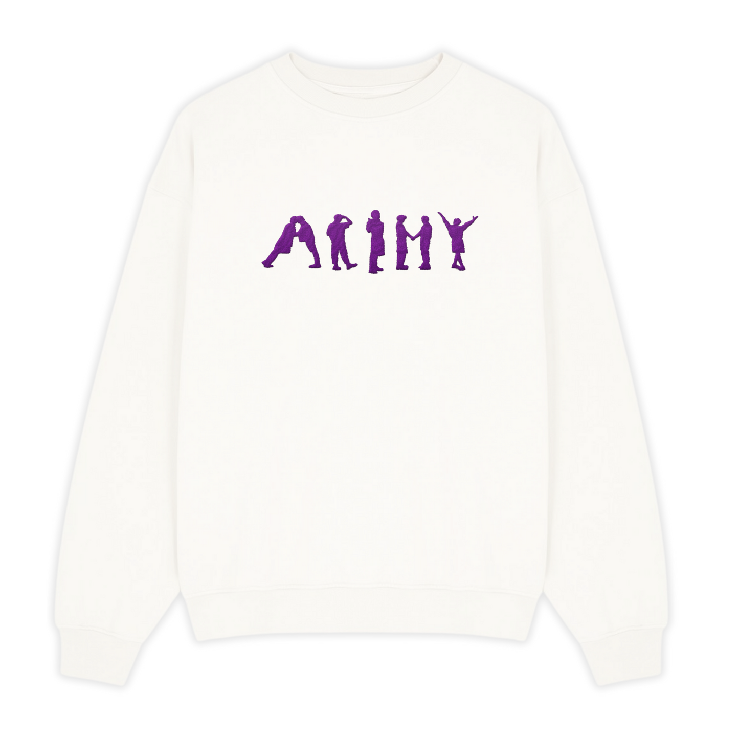 Army Embroidery Sweatshirt