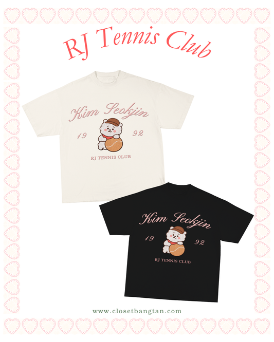 RJ Tennis CLub Embroidery T-shirt
