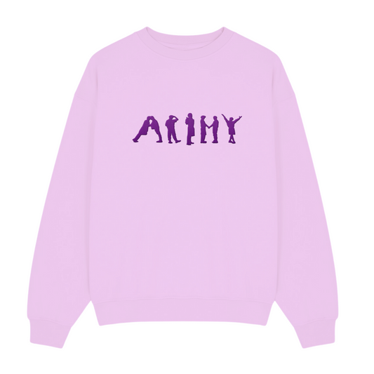 Army Embroidery Sweatshirt